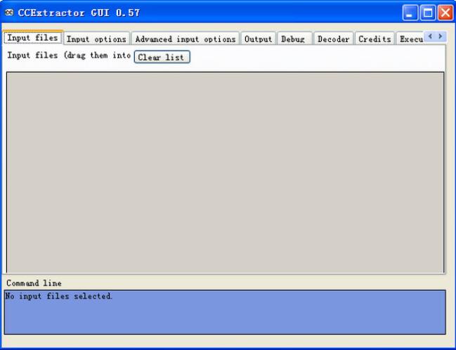 CCExtractor GUI