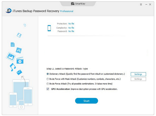 iTunes Backup Password Recovery Professional
