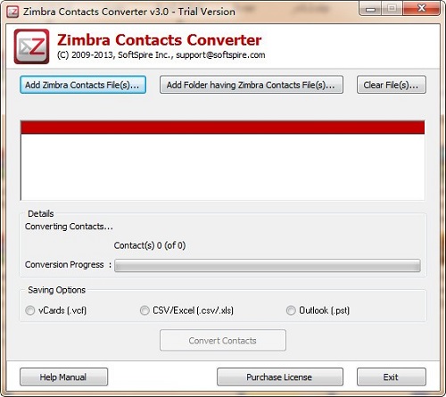 Zimbra Contacts Converter